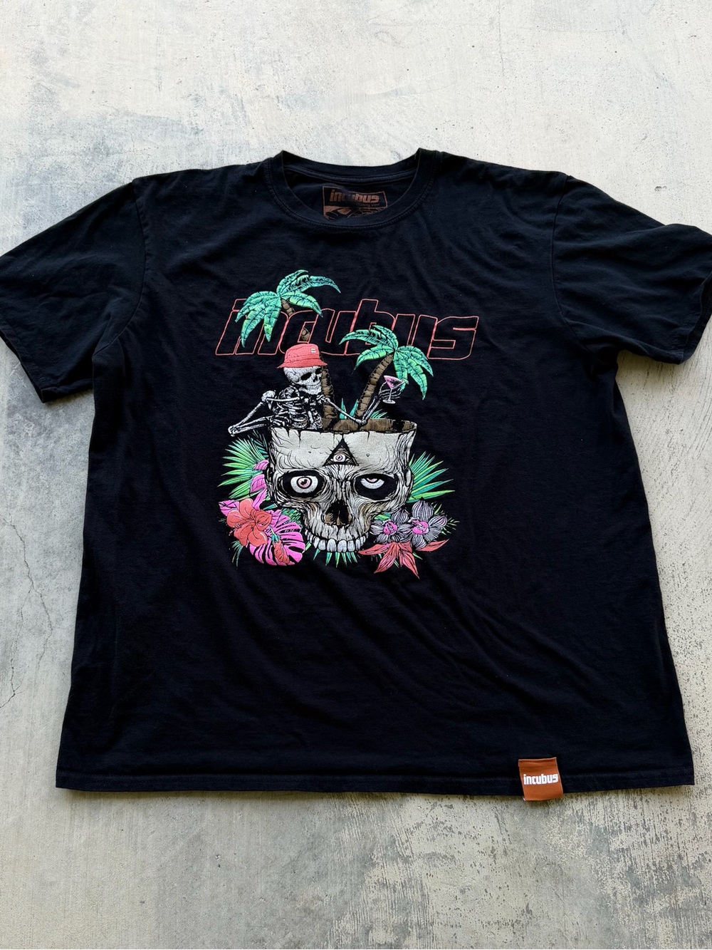 Incubus Morning View band shirt Sleeve Tee XL